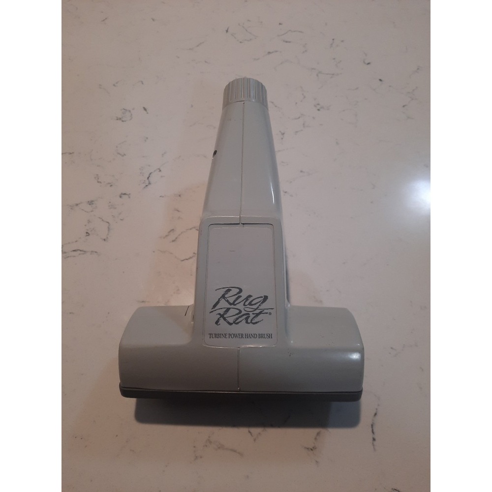 GENUINE Vacuflo RugRat turbine hand brush! Rug Rat for central vacuum GRAY